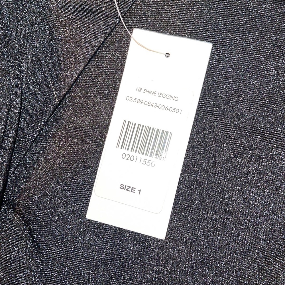 Fashion to figure black hi shine leggings - Picture 12 of 12